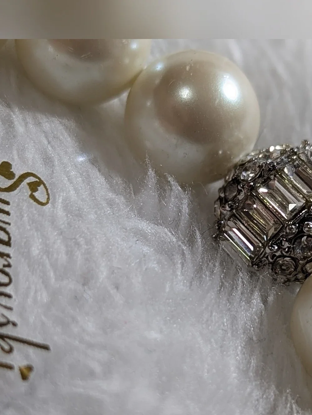 Swarovski Pearls & Crystals Elegance Stretch Bracelet NWOT
